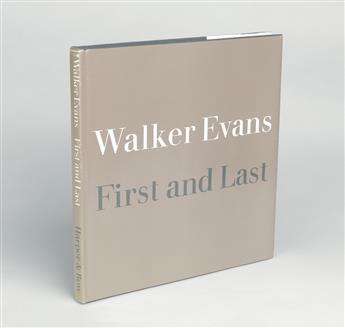 WALKER EVANS. First and Last.